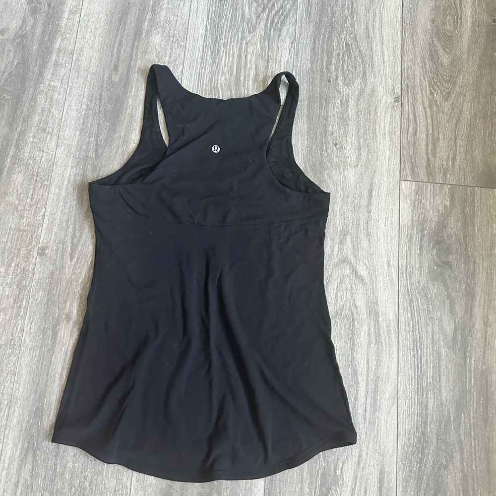 Lululemon Athletica Black Sleeveless Tank Top - Picture 2 of 6
